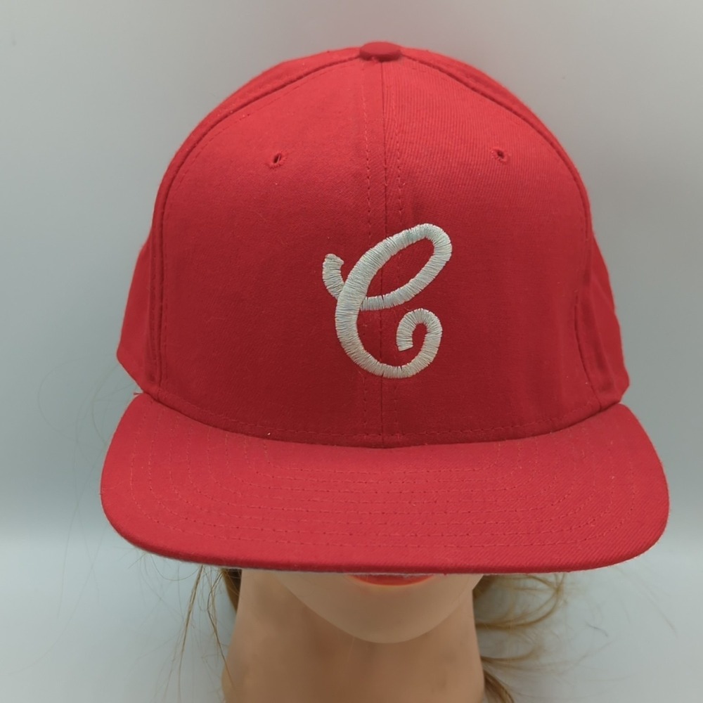 Vintage Chicago White Sox New Era Wool Hat Cap Size 7 3/8 Script C #14 USA Made